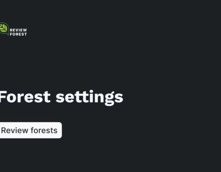 More Display Settings for your Review Forest